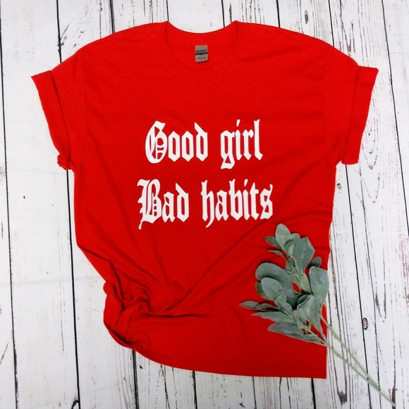 Good Girl Bad Habits T-shirt - Picture 2 of 2